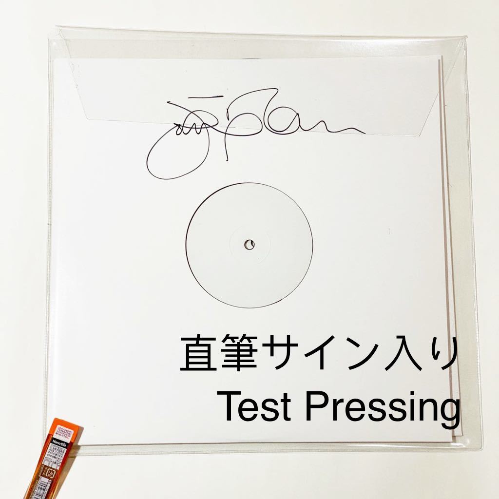 レア 直筆サイン入り Test Pressing レコード Johnny Marr『Fever