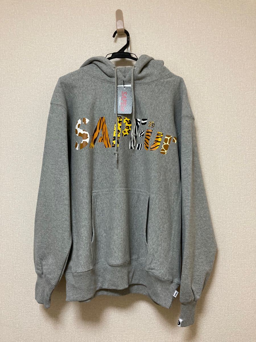 SAPEur atmos サプール アトモスコラボ パーカー M グレー inland.org