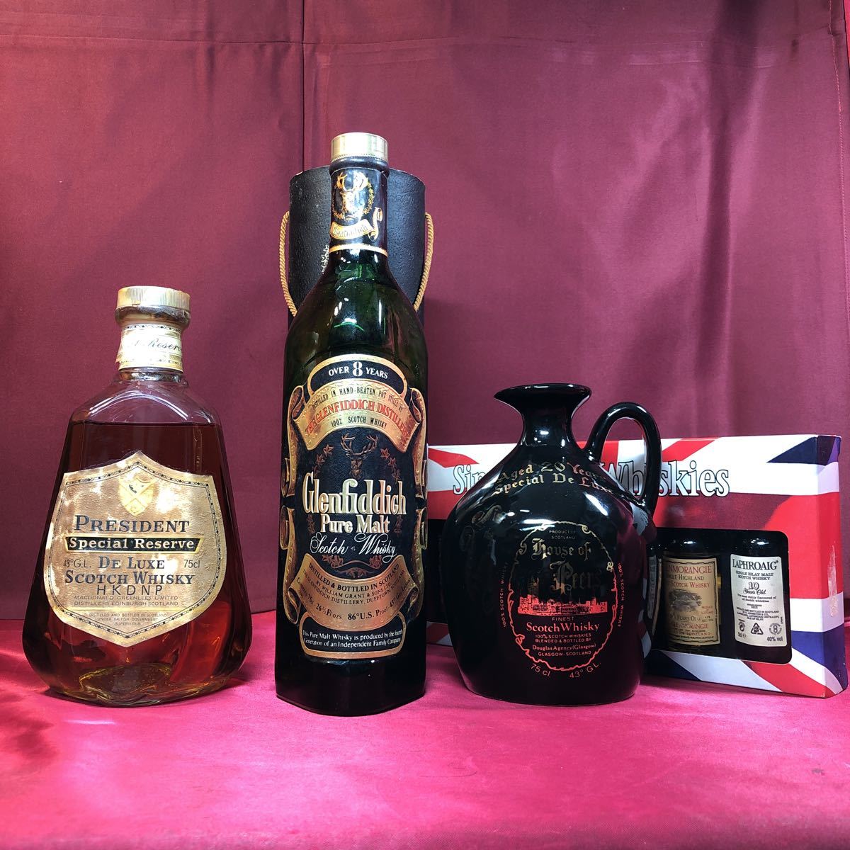YH-0540】未開栓 ウイスキー3本セット Glenfiddich グレンフィディック