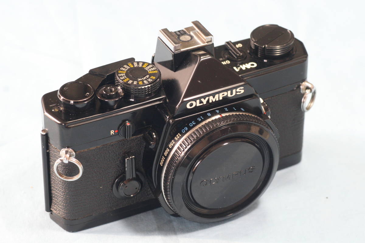 動作確認済 OLYMPUS (オリンパス) OM-1 BLACK (黒) 完動品 きれい www