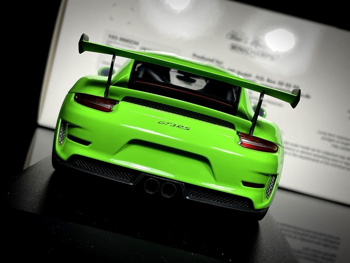 ミニチャンプス 1 18 ポルシェ 911 GT3 RS リザードグリーン ミニチャンプス 1 18 ポルシェ 911 GT3 RS リザードグリーン