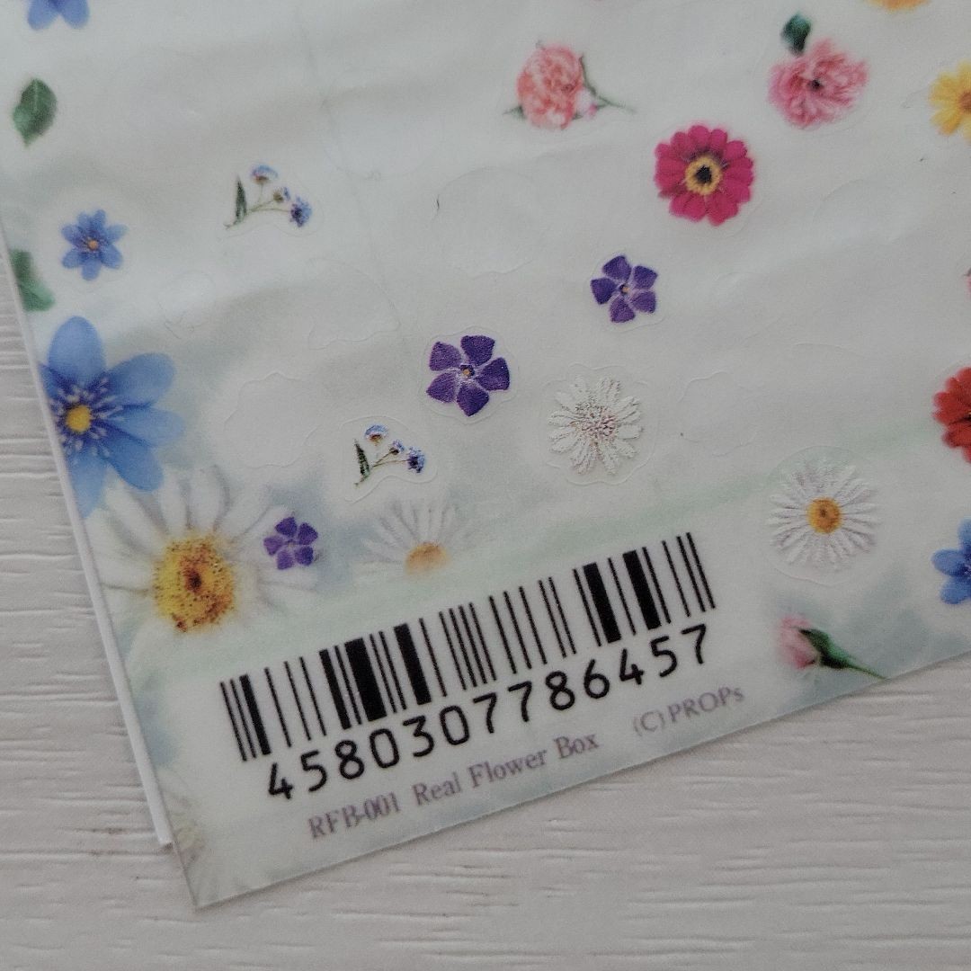 ☆大感謝セール】 写ネイル ネイルシール Sha-NailPro Real Flower Box RFB-001