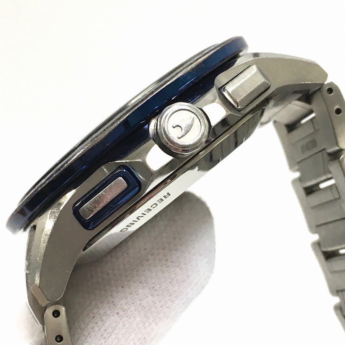 中古】CASIO OCEANUS 腕時計 OCW-G1200-1AJF GPS ハイブリッド 電波 タフソーラー 生産終了 スマートアクセス チタン  メタル 青 黒 8271 的詳細資料 | YAHOO!拍賣代標 | FROM JAPAN
