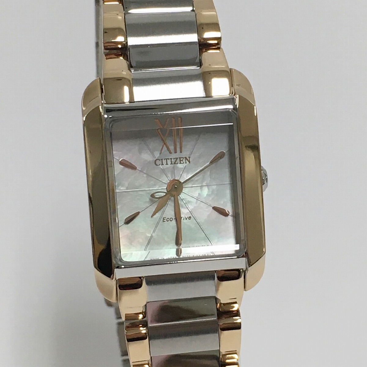 中古】CITIZEN 腕時計 EW5559-89D シチズン L スクエア コレクション