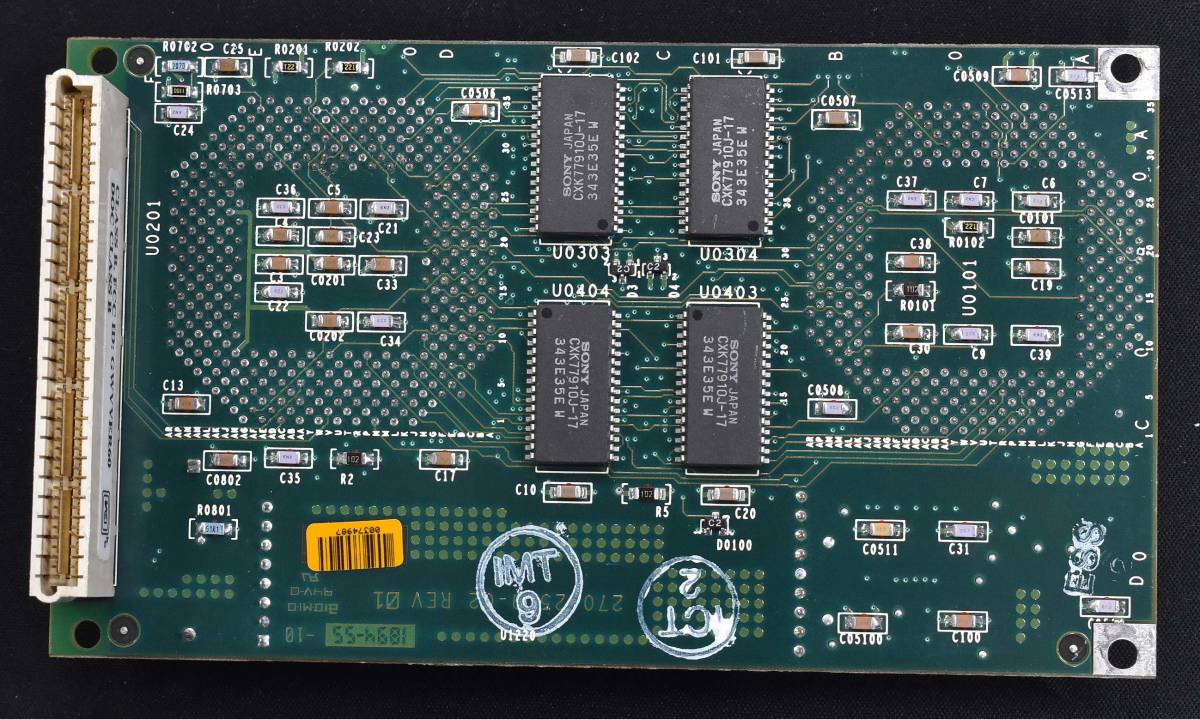  rare SUN Microsystems CPU board (CPU Module VER60) [501-2613 / GWVVER60] ( tube :SAS-C0