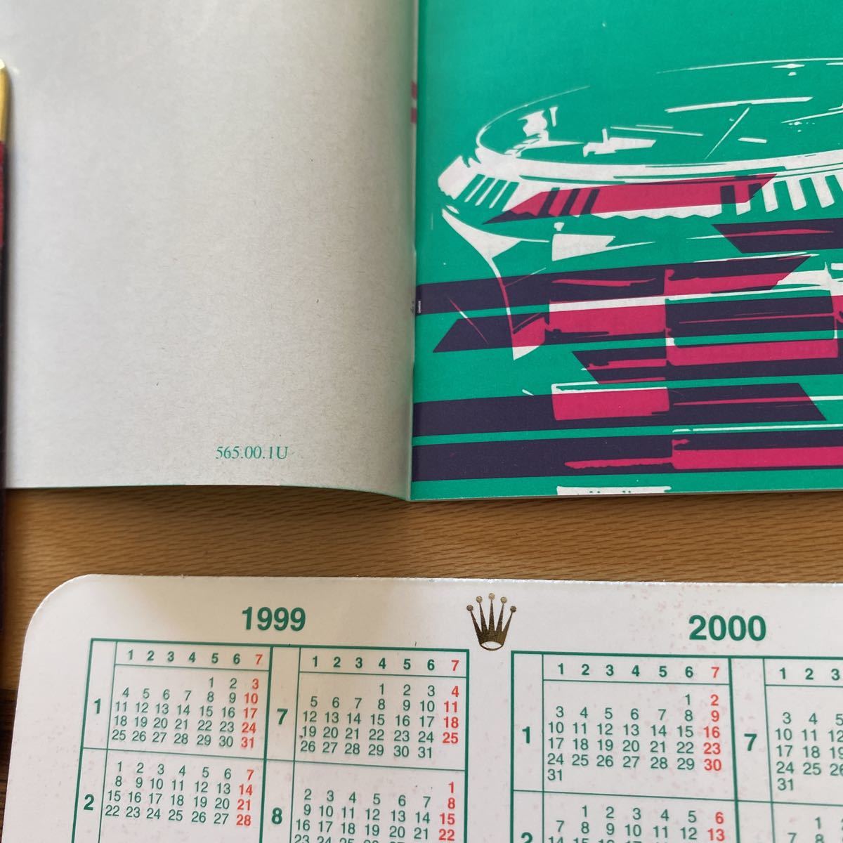 ロレックス Rolex 取扱説明書 冊子 カードケース カレンダーカード