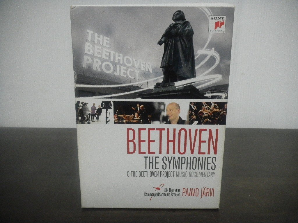The Beethoven Project Music Documentary ベートーヴェン交響曲 パーヴォ ヤルヴィ DVD4枚 輸入盤  日本最大級の品揃え