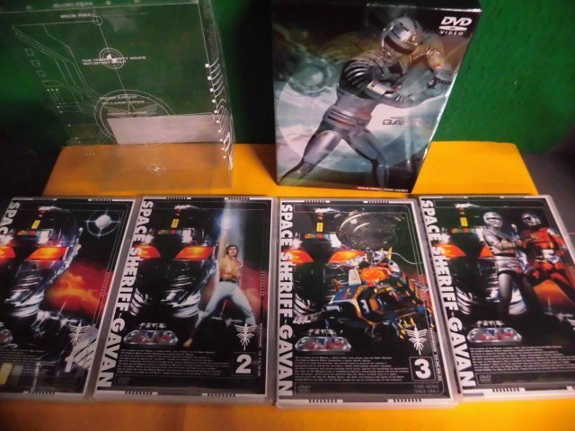 東映特撮DVD 宇宙刑事ギャバン BOX付 全4巻セット(8枚) | bioimune.com.br