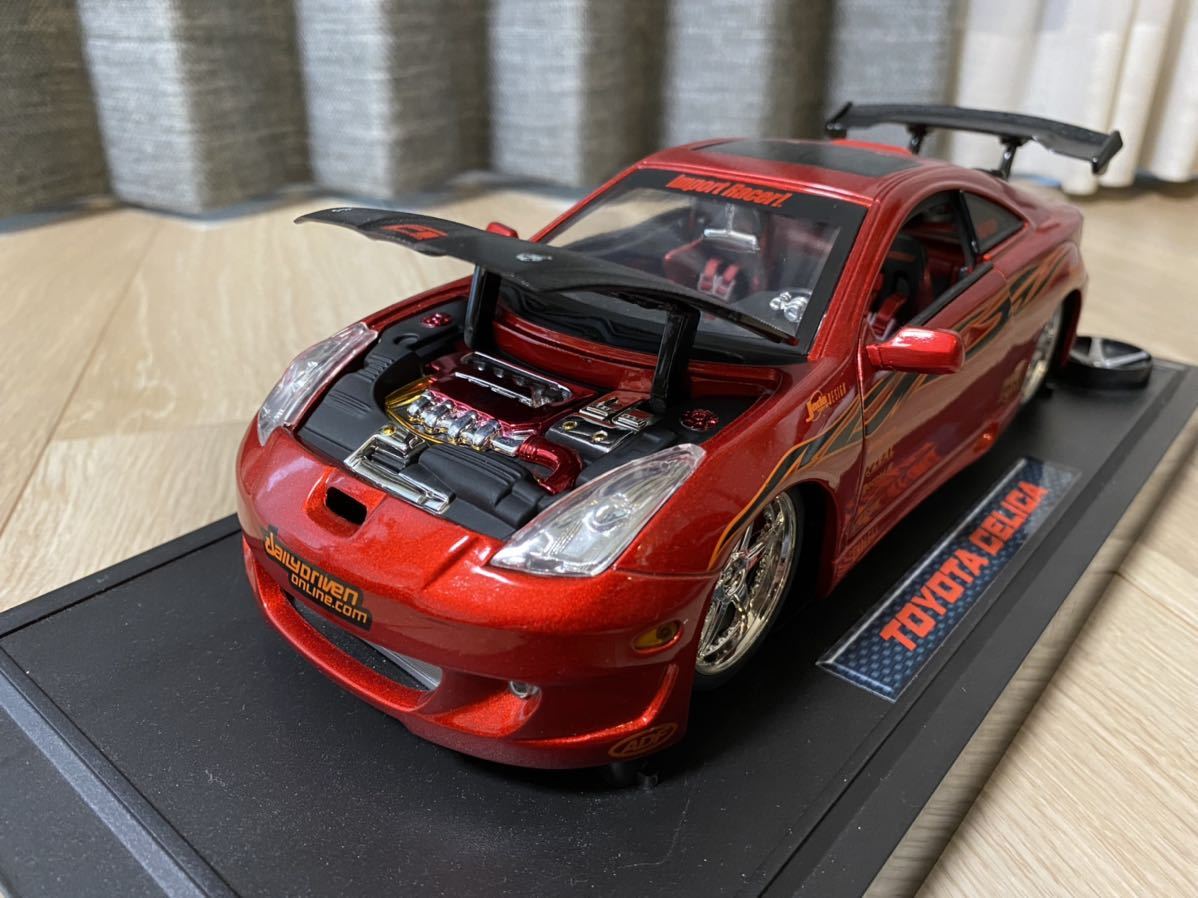 日本未入荷 1/18 CITY DUB 【絶版】 送料無料】 トヨタ ミニカー セリカJADA Jada Toys