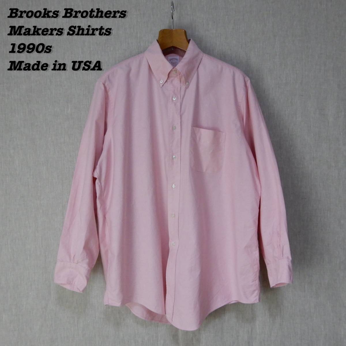 Brooks Brothers Makers B D Shirts Made in USA 17-3 BB17 ブルックス