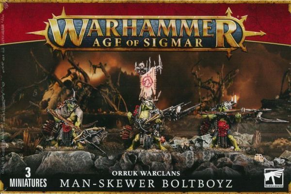 【オールク・ウォークラン】マンスキュワー・ボルトボゥイ MAN-SKEWER BOLTBOYZ[89-67][WARHAMMER A.O.S]ウォーハンマー