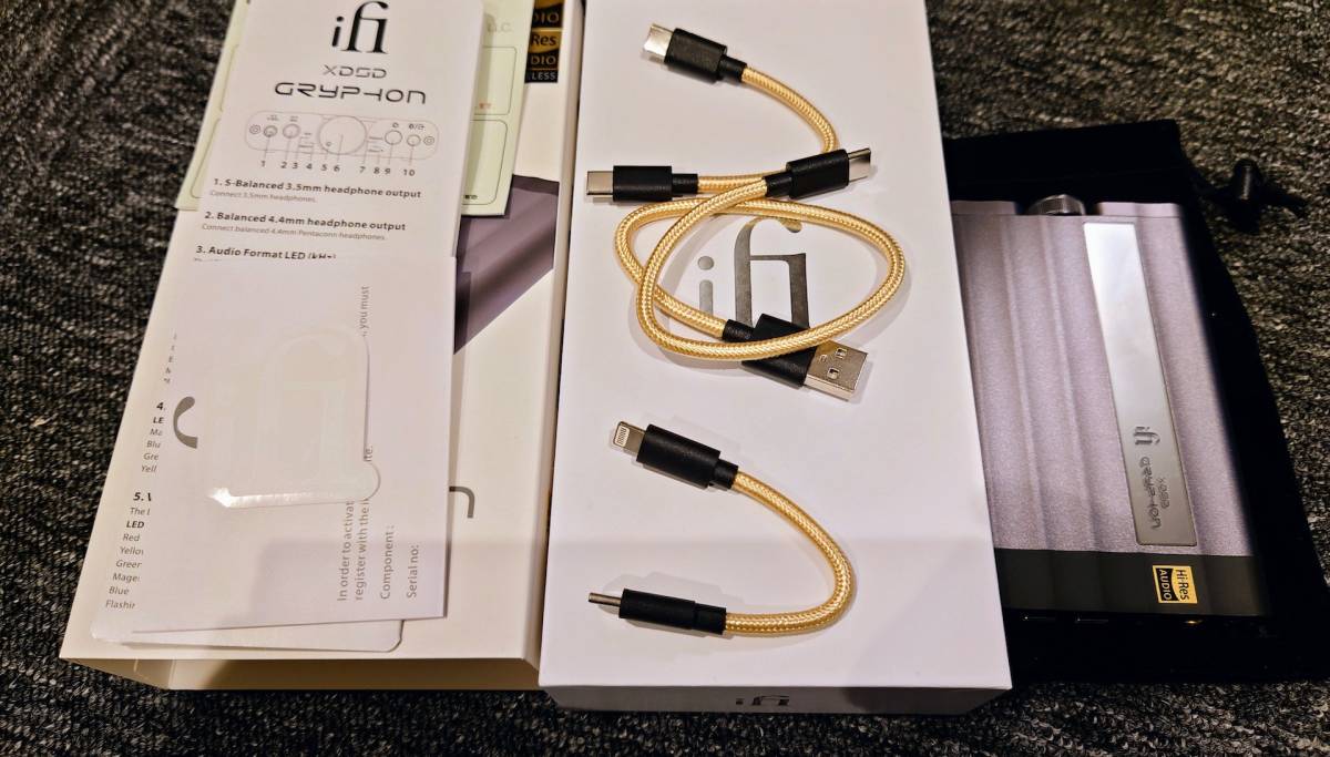 iFi audio xDSD Gryphon 美品 | laninternet.com.br