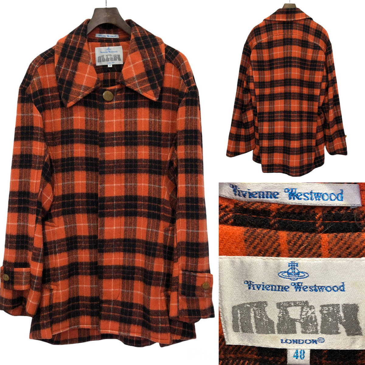 ITALY製 vivienne westwood man ヴィヴィアンウエストウッド ハーフ