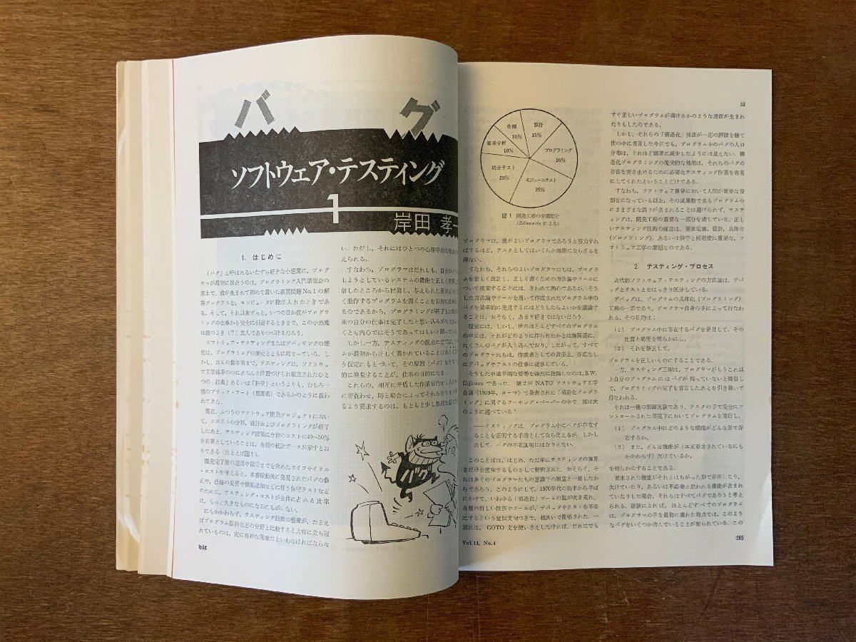 ■送料無料■ bit コンピューターサイエンス マイコン コンピュータ 日本語ワープロ 本 雑誌 古本 印刷物 昭和56年4月 98P/くKAら/BB-2510_画像8