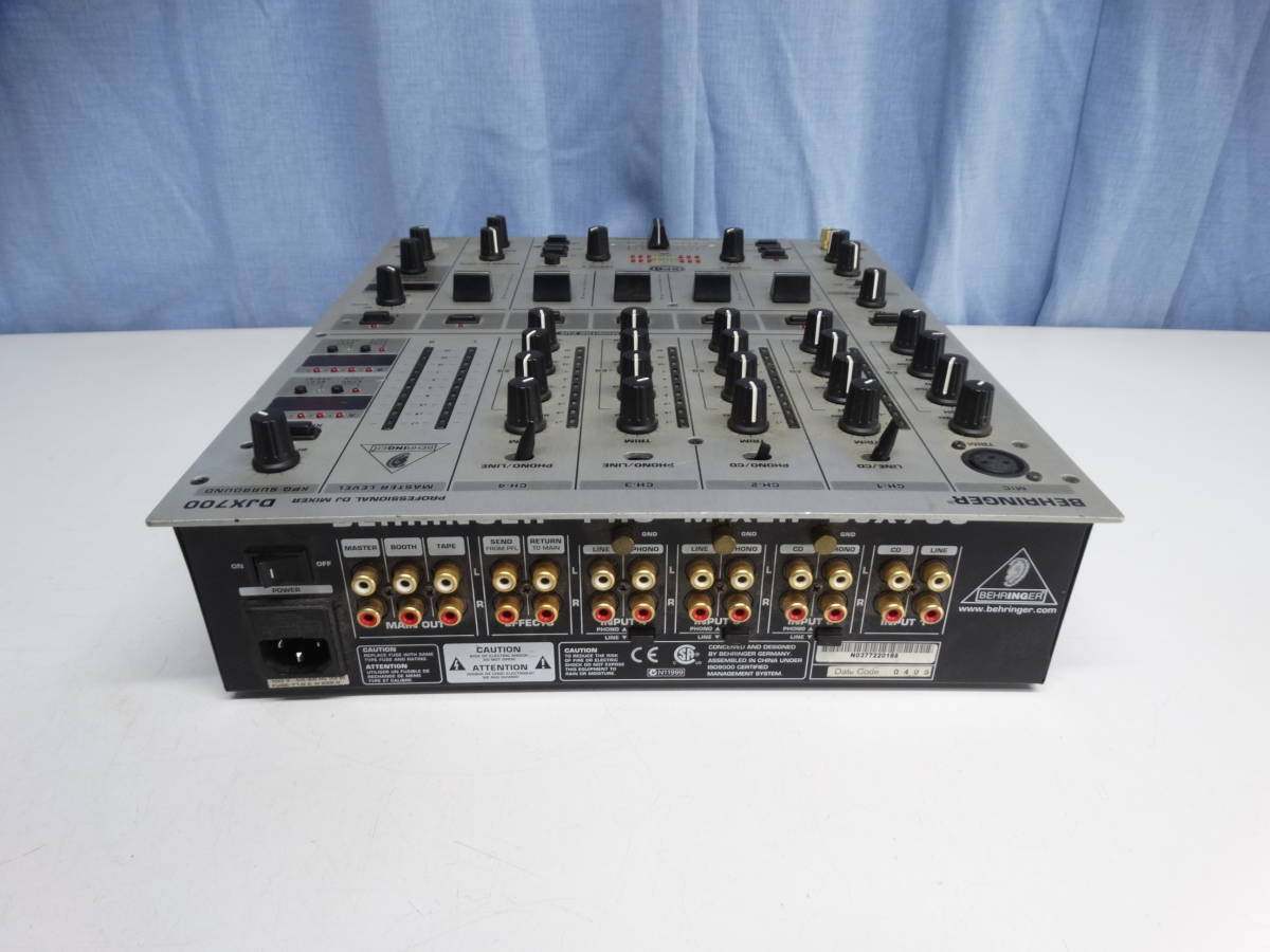 T5518 BEHRINGER/ベリンガー DJミキサー/DJX700 product details
