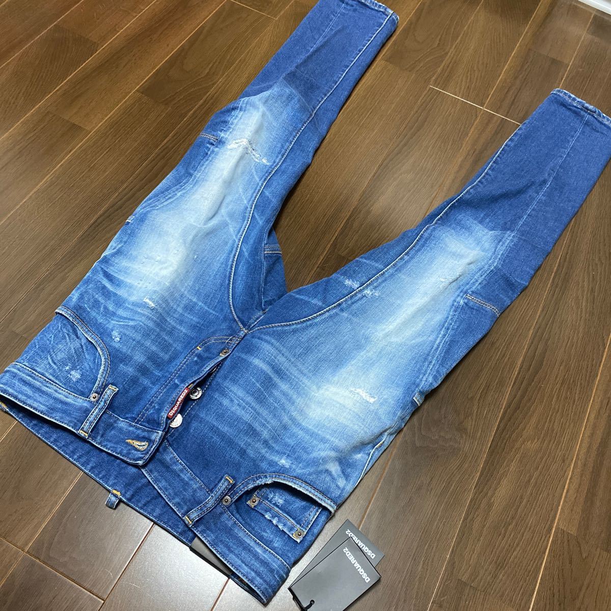 日本製 Dsquared2 2020ss スケーター サイズ44 スリム 44 ダメージ