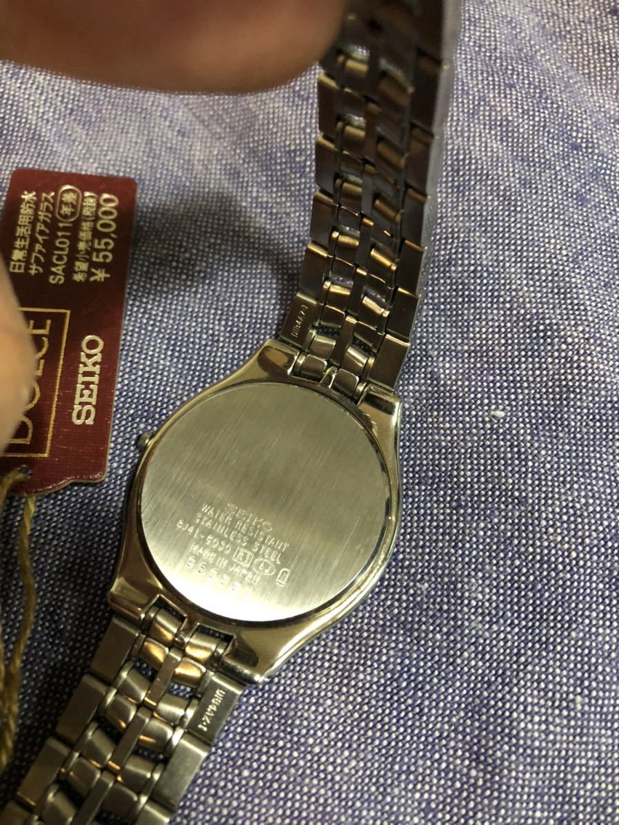 新品未使用 動品 高級時計 SEIKO DOLCE セイコー ドルチェ 8J41-6030