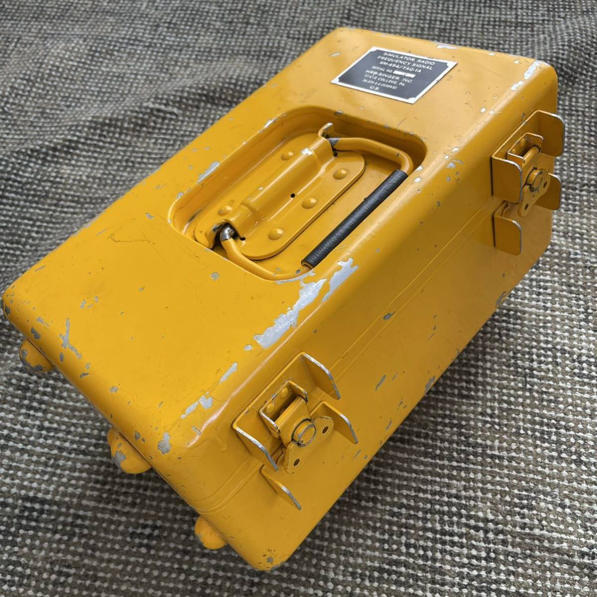 ゼロハリ ゼロハリバートン ミリタリー アルミニウム カメラ ケース 軍用 ビンテージ 防水 防塵