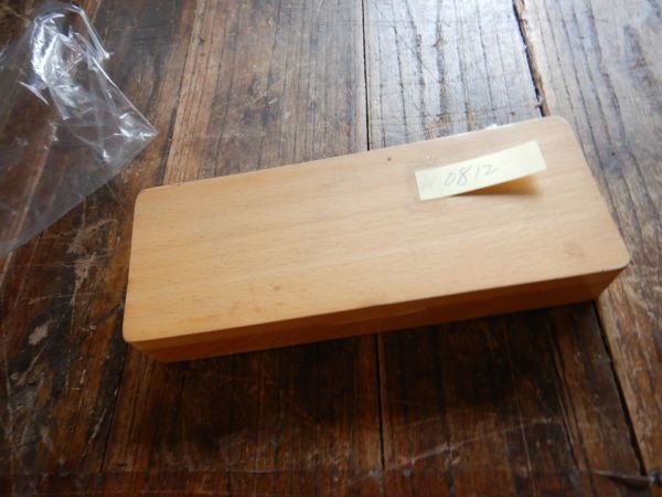 木製ペンケース　筆箱　0812 小物入れ　0812　　19.5x7.5x3.2cm 一木_画像1