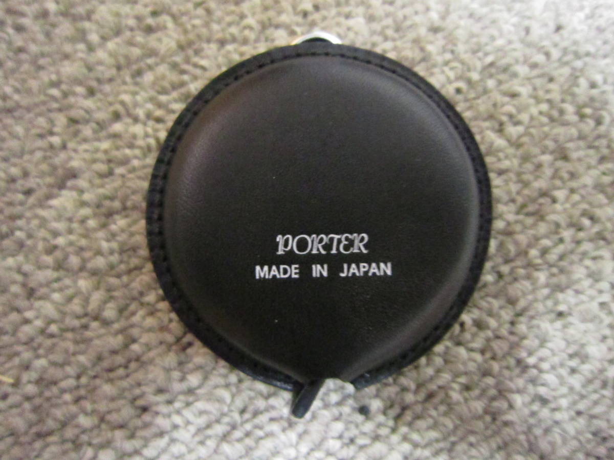 新品未使用 PORTER (ポーター)巻尺(スケール メジャー) レザー (本革)