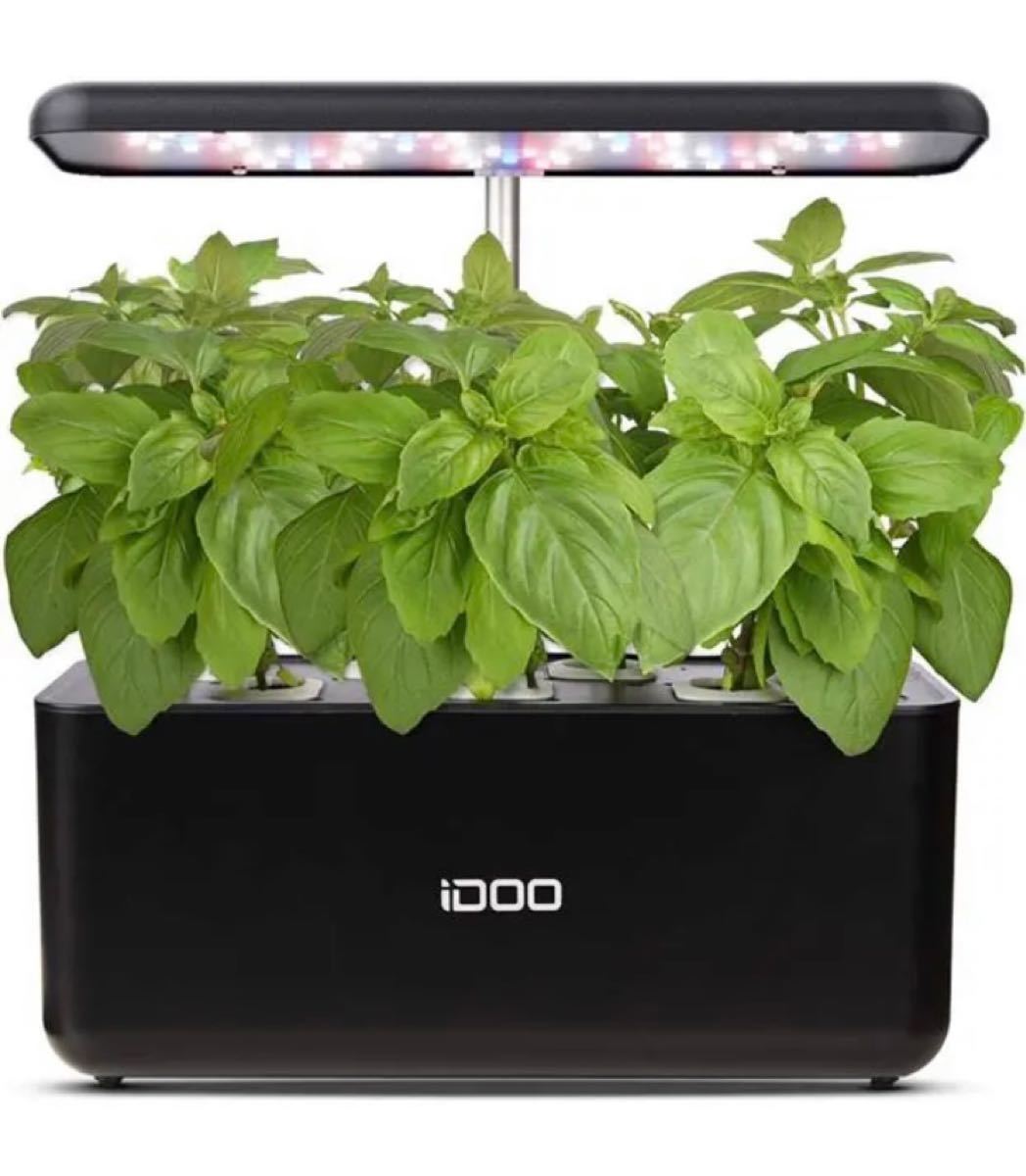 iDOO 水耕栽培キット 野菜栽培セット 植物育成ライト付き 室内 水耕