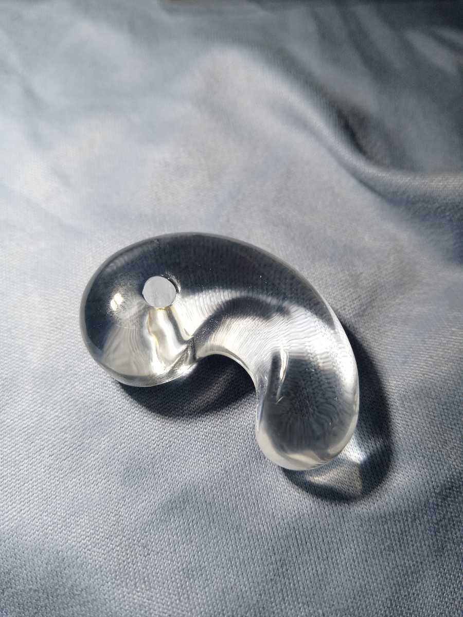 最高級品質 天然純国産 一級研磨加工 水晶 勾玉 パワーストーン お守り