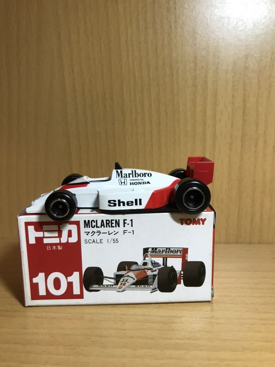 赤箱 F-1 ホンダ マクラーレン トミカ No.101 マルボロ ロータス 赤箱 F-1 ホンダ マクラーレン トミカ No.101 マルボロ ロータス