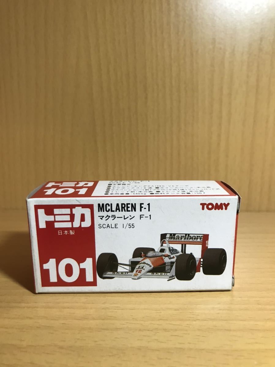 赤箱 F-1 ホンダ マクラーレン トミカ No.101 マルボロ ロータス 赤箱 F-1 ホンダ マクラーレン トミカ No.101 マルボロ ロータス