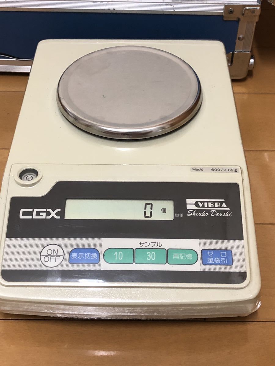 新光電子(VIBRA) CGX-600 高精度はかり デジタル秤デジタル 新光電子(VIBRA) CGX-600 高精度はかり デジタル秤デジタル