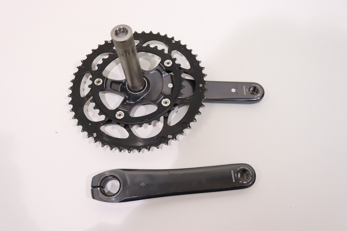 ☆SHIMANO シマノ FC-6650 ULTEGRA 170mm 50/34T 2x10s クランク ☆SHIMANO シマノ FC-6650 ULTEGRA 170mm 50/34T 2x10s クランク