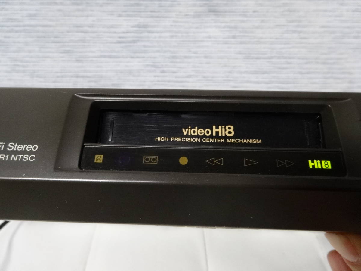 SONY　VideoHi8ビデオカセットレコーダー EV-PR1 NTSC　本体のみ　ジャンク品_画像5