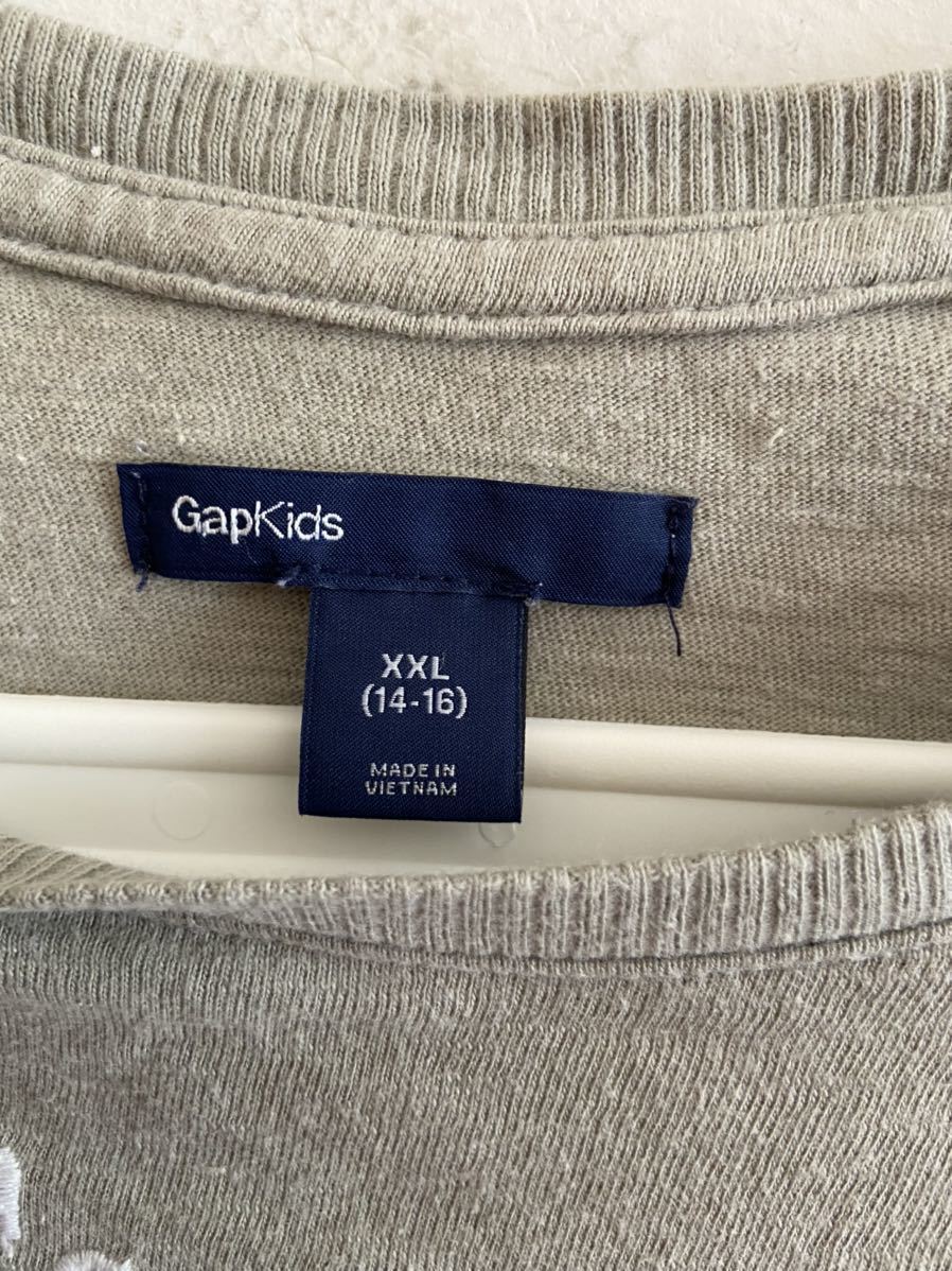 【送料無料】中古 GAP kids ギャップ Tシャツ サイズXXL(160)_画像2