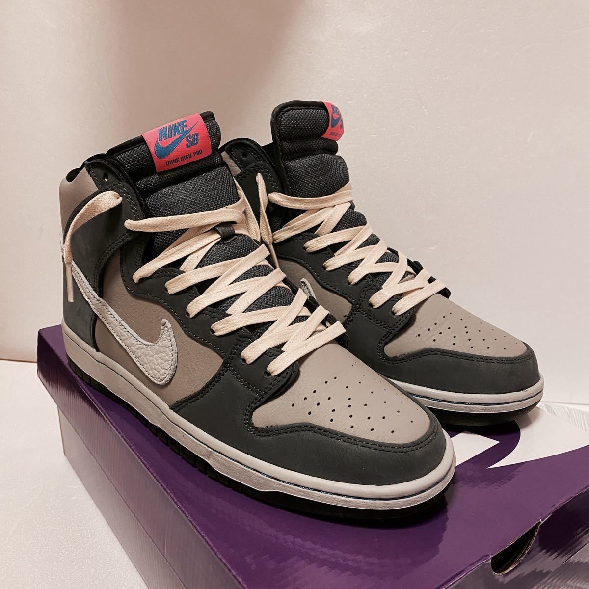 Nike SB Dunk High Pro Medium Grey ナイキ エスビーダンクハイ Nike SB Dunk High Pro Medium Grey ナイキ SB ダンク ハイ プロ