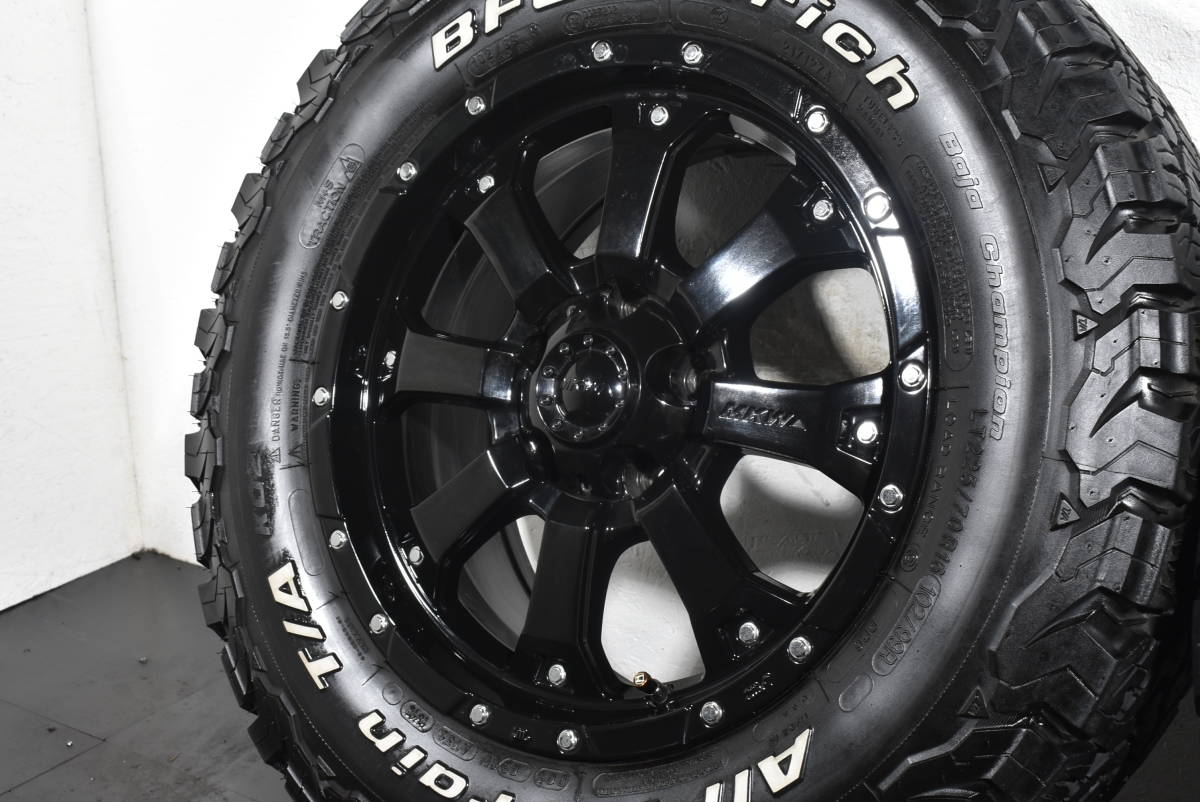 ☆MKW MK-46☆16インチ☆PCD114.3 7J +42☆BFグッドリッチ