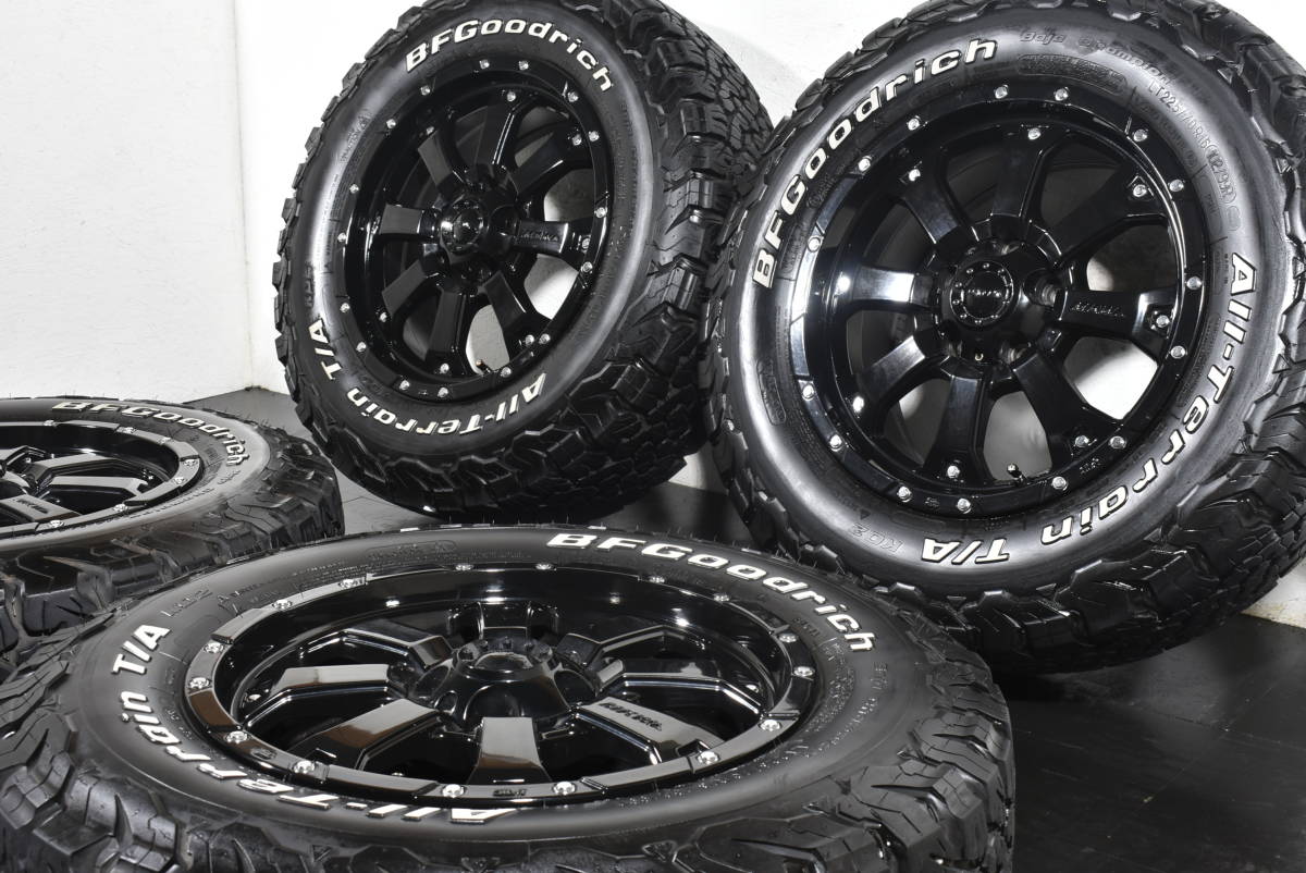 ☆MKW MK-46☆16インチ☆PCD114.3 7J +42☆BFグッドリッチ