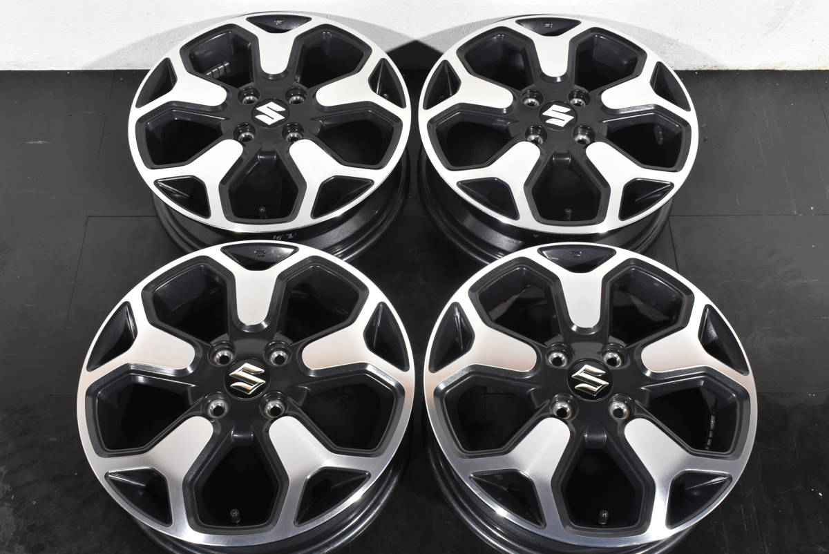 ☆スズキ MR52S ハスラー☆純正 アルミ 15インチ 4本セット☆PCD100