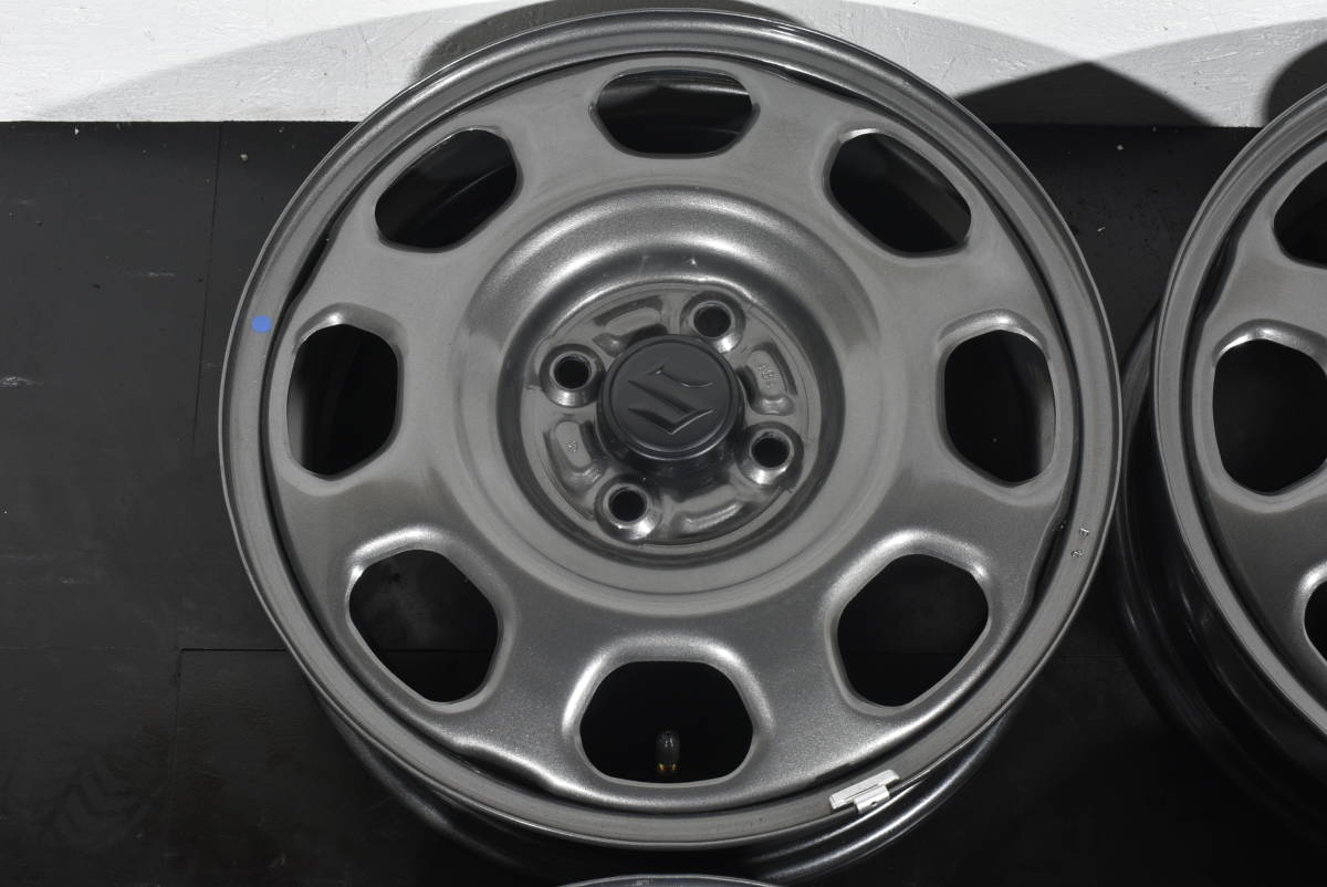 ☆スズキ ハスラー☆純正 スチール 15インチ 4本セット☆PCD100 4.5J +