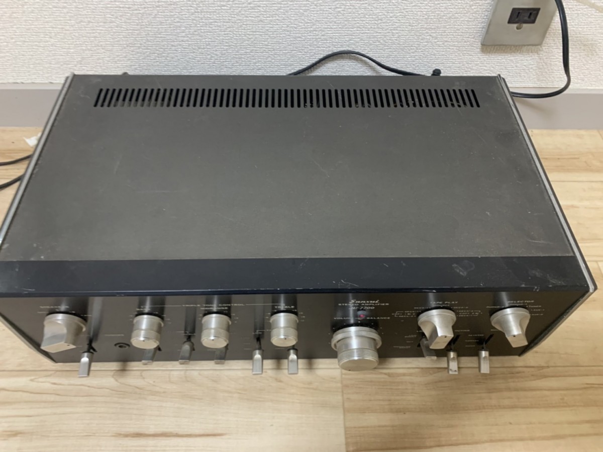 オーディオアンプ Sansui AU-7700 ヴィンテージアンプ-