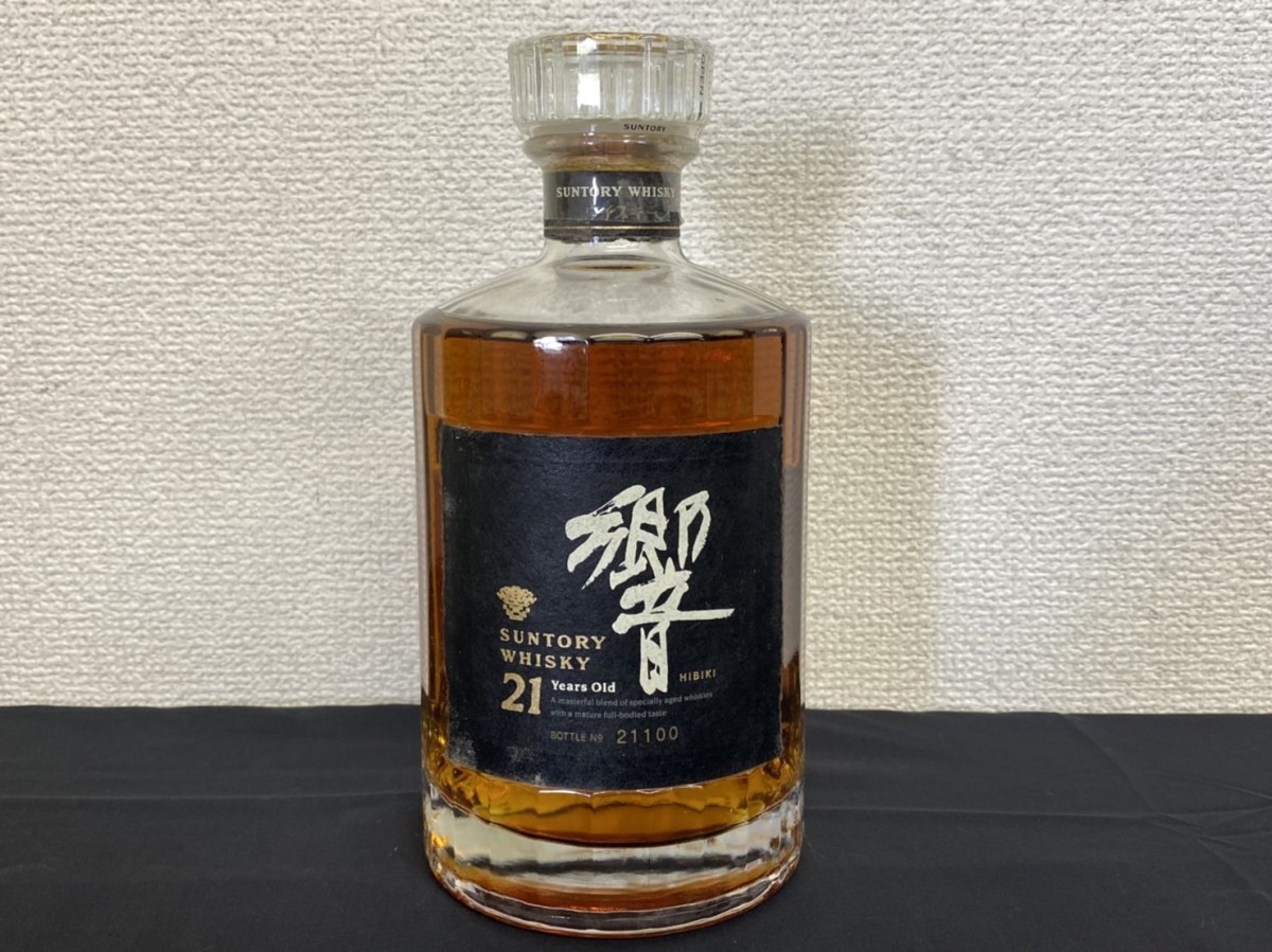 未開栓 SUNTORY サントリー 響 21年 HIBIKI 裏金ラベル 旧ラベル 700ml