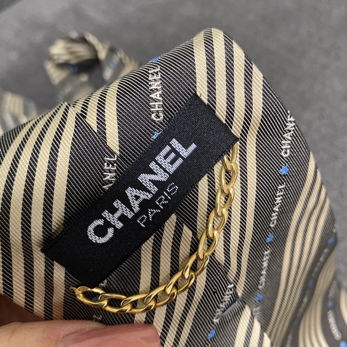 シャネル CHANEL ネクタイ スーツ メンズ ブランド 美品 綺麗 ビジネス
