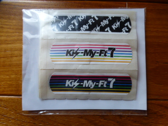 新品☆Kis-My-Ft2 キスマイ*絆創膏10枚☆玉森裕太藤ヶ谷太輔北山宏光宮田俊哉横尾渉二階堂高嗣千賀健永_画像1