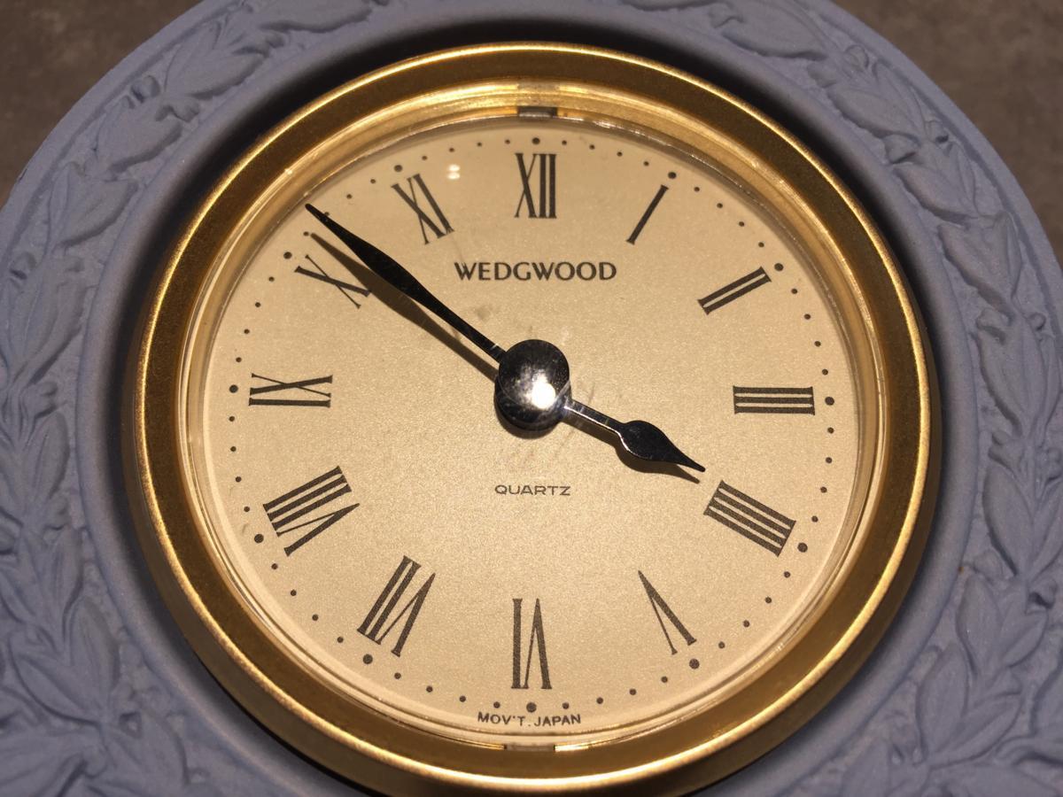 ◇WEDGWOOD/ウェッジウッド/置き時計/ジャスパーウェア/マントル