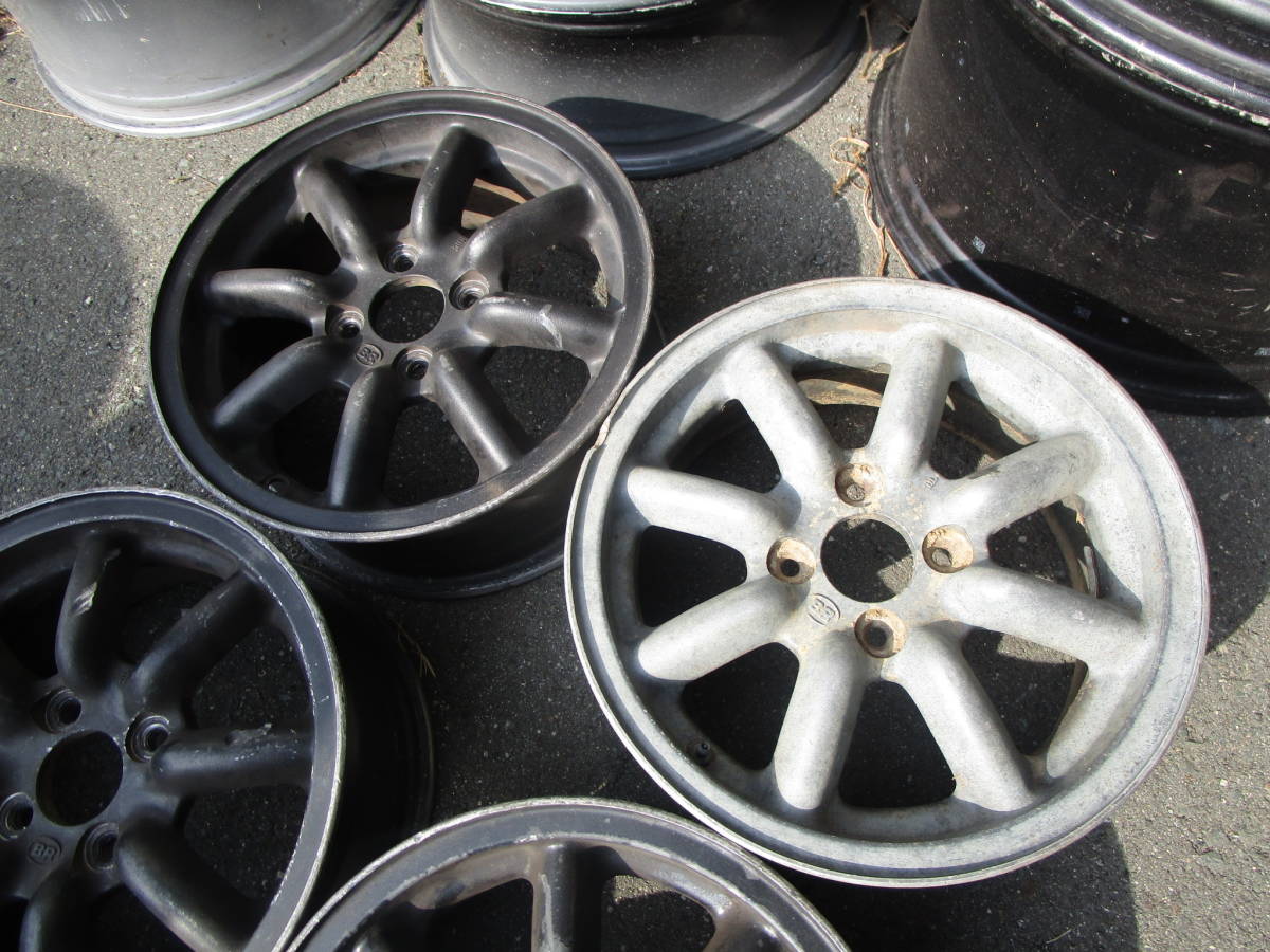8571】BR ブラックレーシング 14インチ 6J +40 PCD100 4本 | mankey.gr