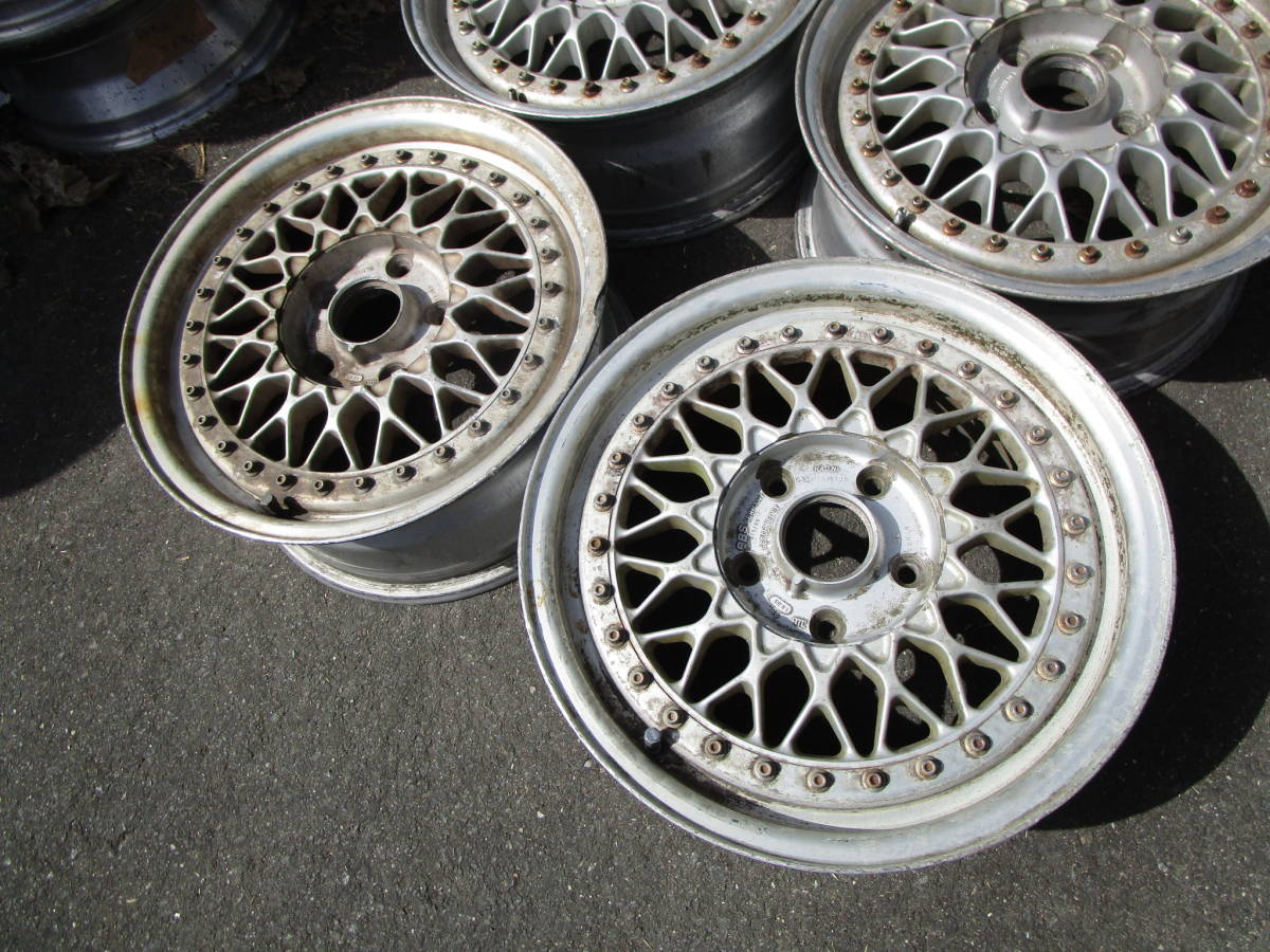 【7840】BBS RS 15インチ 6.5J +36 / 6.5J +45 PCD114.3 4本 RS043 RS224_画像2