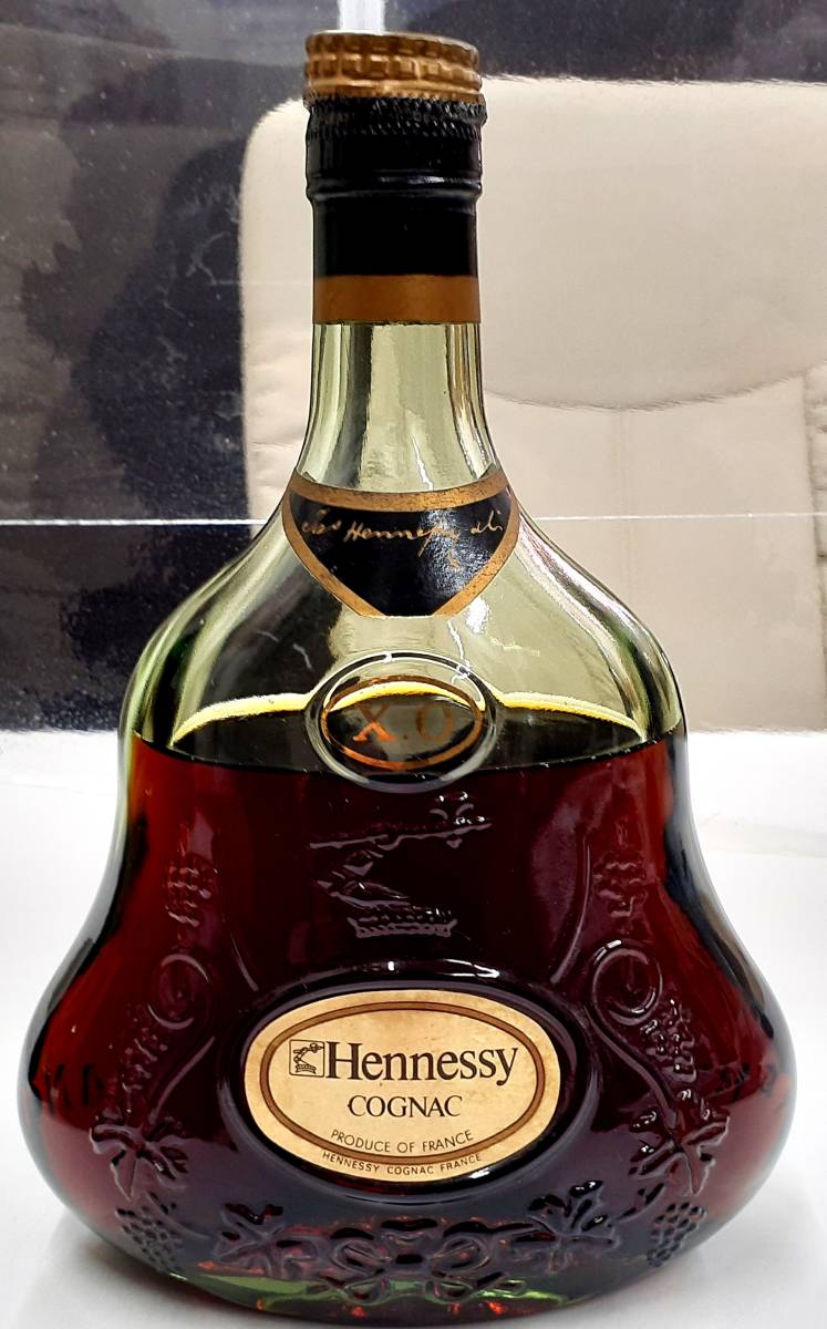 ☆古酒 HENNESSY ヘネシー XO グリーンボトル 金キャップ 700ml 40