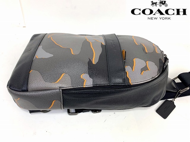 良品☆送料無料☆完売モデル☆ コーチ メンズ COACH カモフラージュ