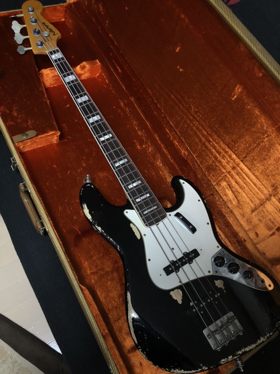 Fullertone Guitars Jay-Bee 70 Heavy Rusted (Black) jazz bass フラートーン ジャズベース  heavy relic レリック Fender BASS