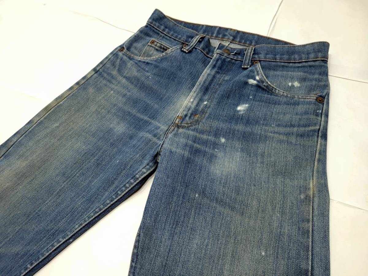 80s USA製 Levi's 505 w31 オレンジタブ 80年代 アメリカ製 ビンテージジーンズ リーバイス アメリカ古着_画像5