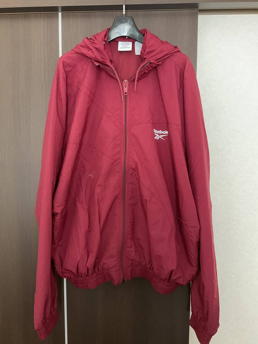 Vetements x Reebok ナイロンパーカー トラックJKT ic.sch.id