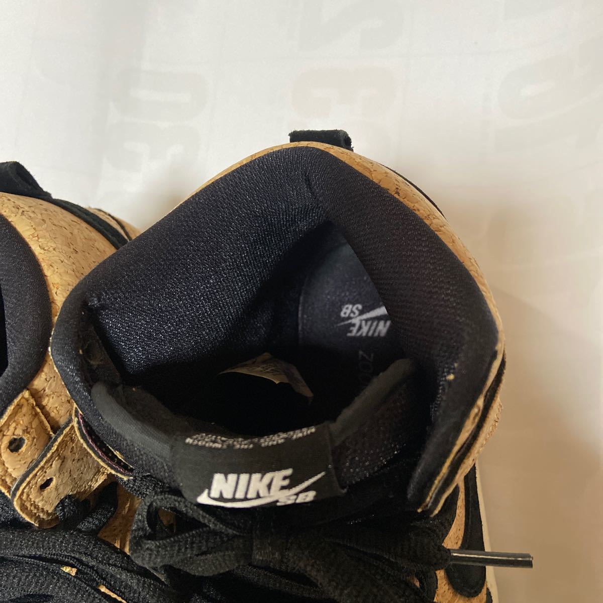 NIKE ナイキ DUNK HIGH PREMIUM SB CORK 313171-026 ダンク ハイ NIKE ナイキ DUNK HIGH PREMIUM SB CORK 313171-026 ダンク ハイ